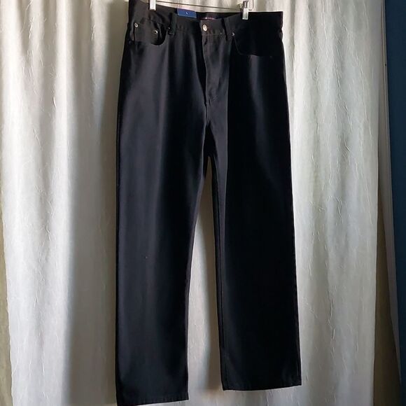 Cross & Windsor Black Jeans Straight Leg - Picture 4 of 7